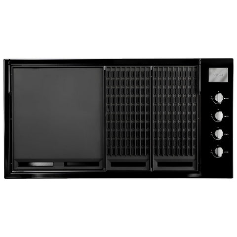 Artusi 104cm Gloss Black Built-In BBQ ABBQ1B
