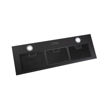 Euro 90cm Black Undermount Rangehood EP900UMBK3