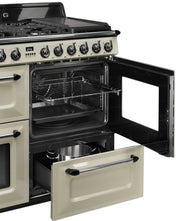 Smeg 110cm Victoria Aesthetic Freestanding Dual Fuel Oven/Stove TRA4110P - Clearance