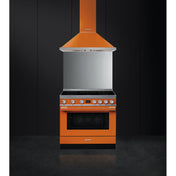 Smeg 90cm Orange Freestanding Portofino Oven CPF9IPOR - Factory Seconds