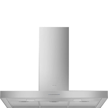 Smeg 90cm Wall Mount T Shape Rangehood KBTAU900XE