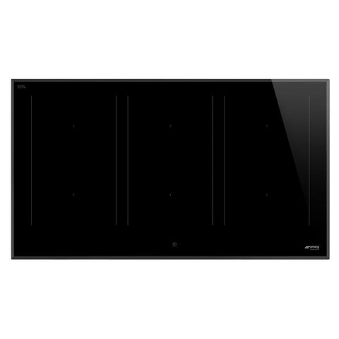 Smeg Black 90cm Induction Cooktop SAI3964B