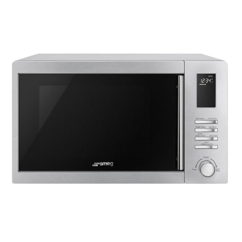 Smeg 34L Freestanding Microwave Oven with Grill SA34MX