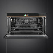 Smeg 90cm Dolce Stil Novo Pyrolytic Oven SFPR9604NR  - Factory Seconds