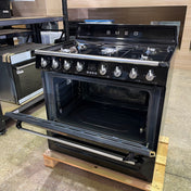 Smeg 90cm Victoria Dual Fuel Freestanding Oven TRA90BL2 - Factory Seconds