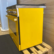 Smeg 90cm Yellow Portofino Freestanding Oven CPF9GPYWA - Factory Seconds