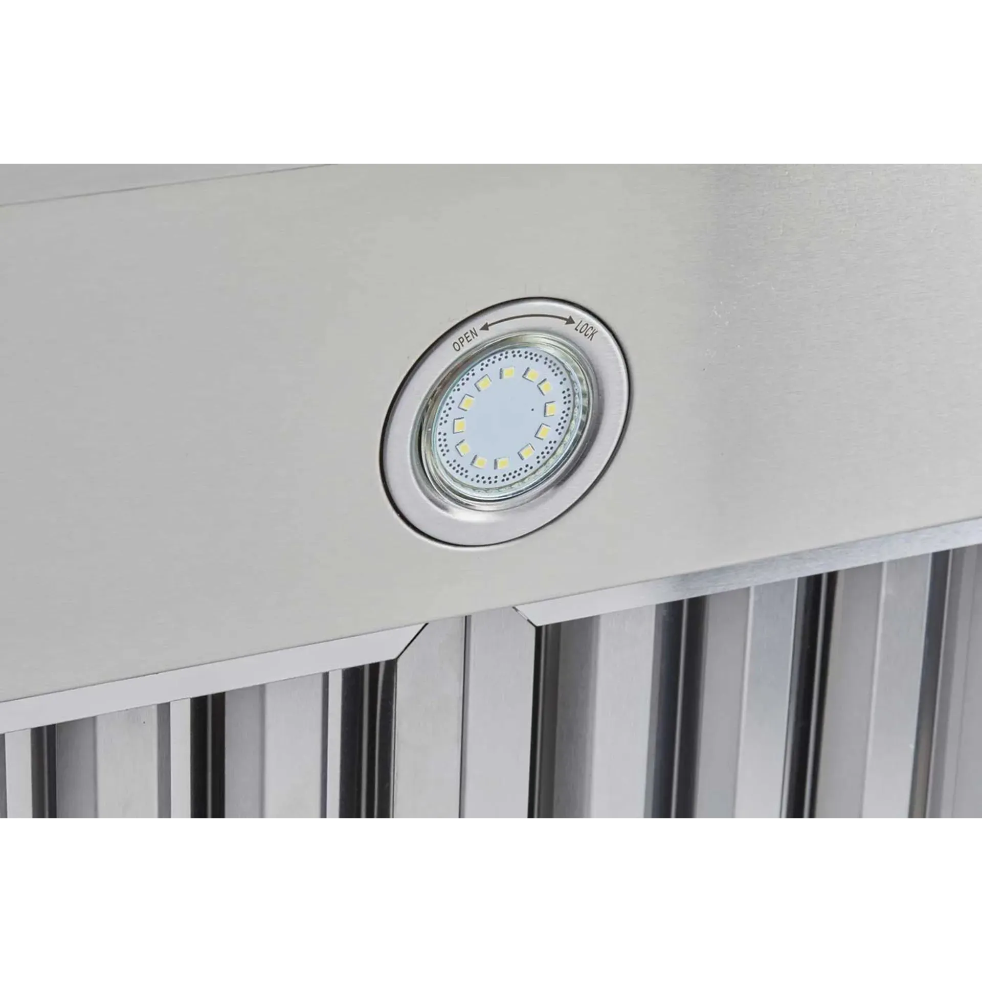 Schweigen 120cm BBQ Undermount Rangehood with Twin On Board Motors CLUM212
