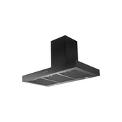 Schweigen 90cm Black Wallmount Rangehood with On Board Motor TSH-900B