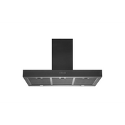 Schweigen 90cm Black Wallmount Rangehood with On Board Motor TSH-900B