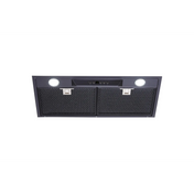 Schweigen 60cm Black Undermount Silent Rangehood with ISO Drive ST Motor UM1170-6BST