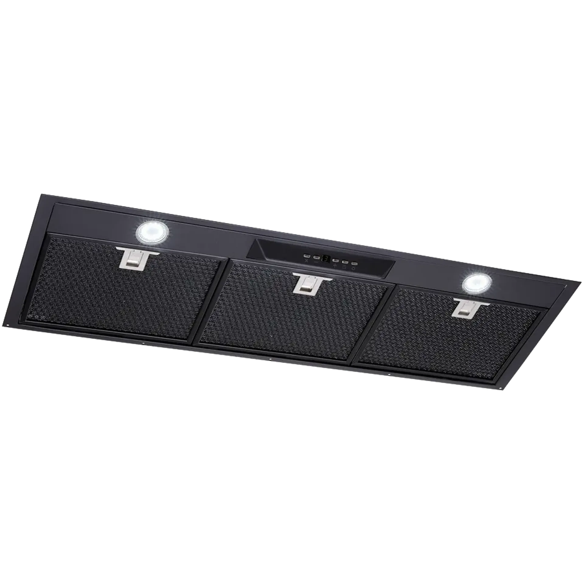Schweigen 90cm Black Undermount Silent Rangehood with ISO Drive ST Motor UM1170-9BST