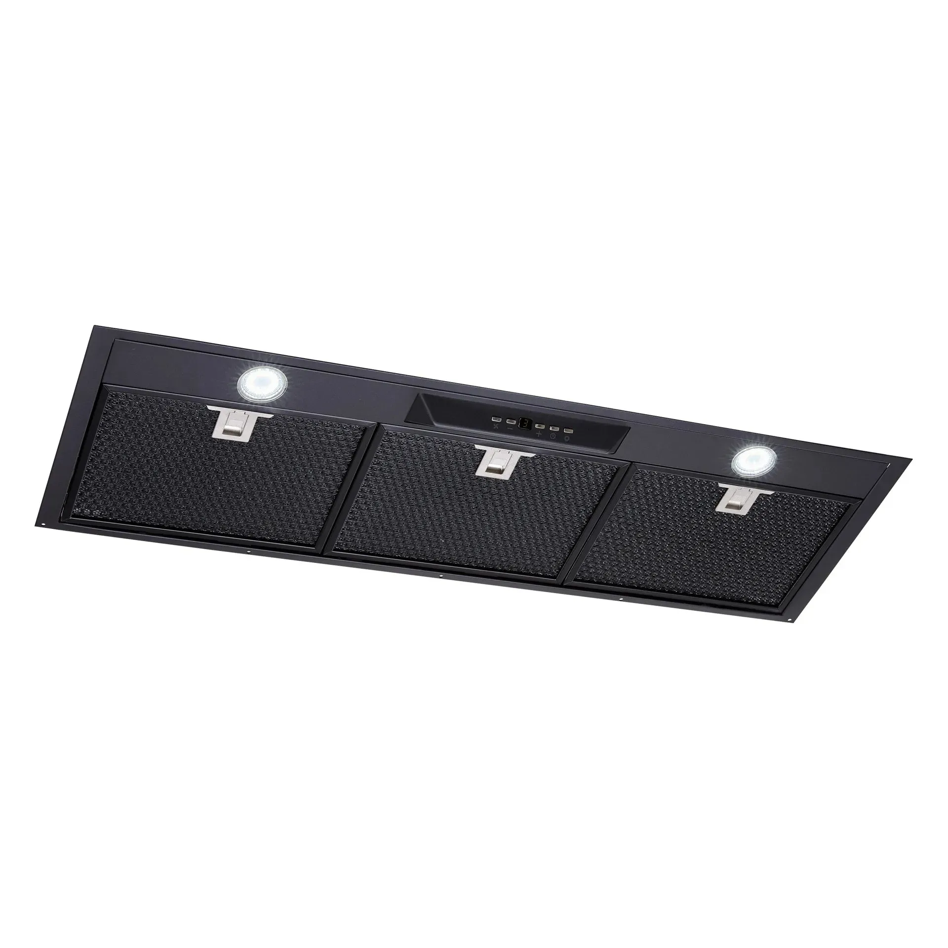 Schweigen 90cm Black Undermount Silent Rangehood with ISO Drive ST Motor UM1170-9BST