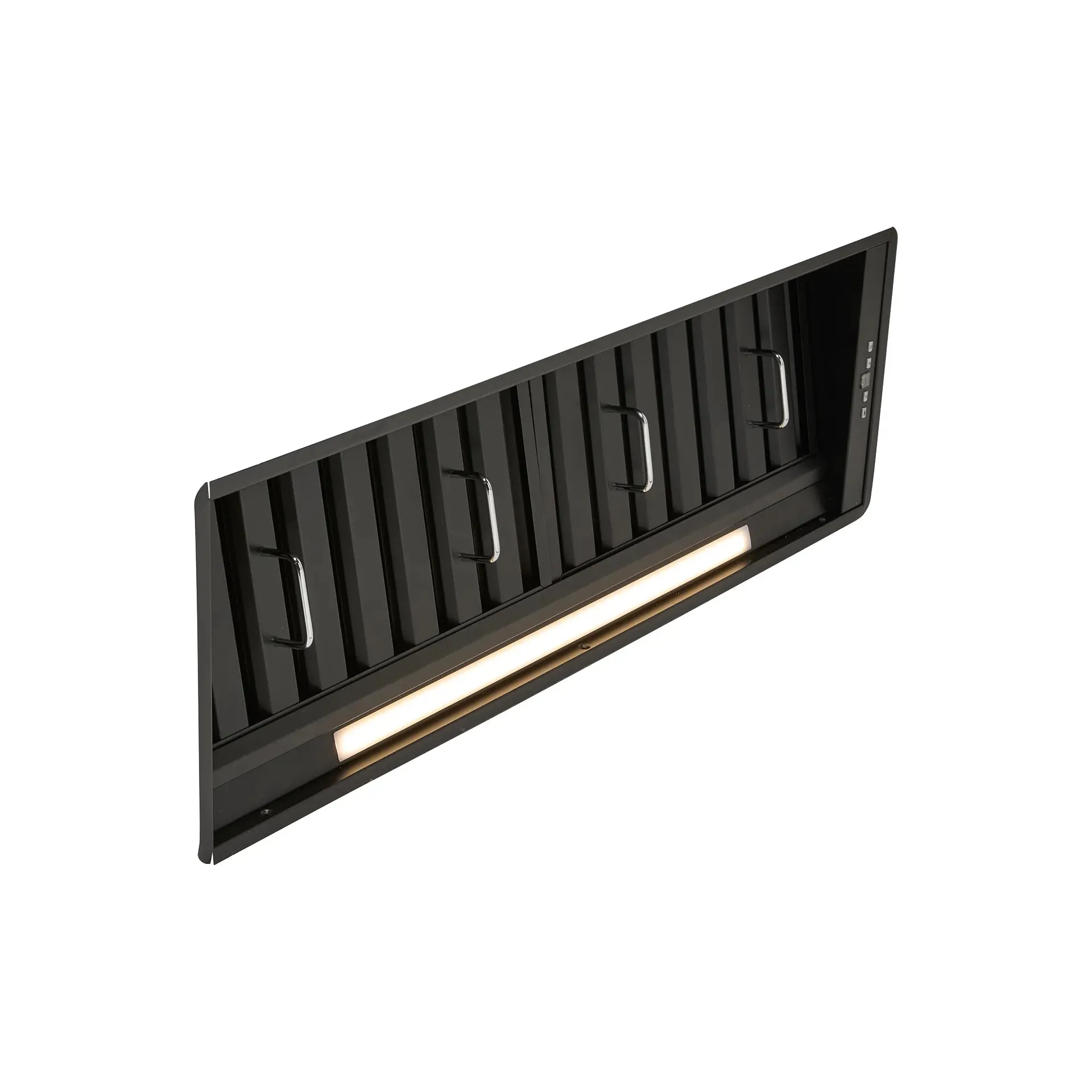 Schweigen 90cm Black Undermount Rangehood with On Board Motor SW-220CB