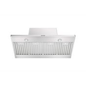 Schweigen 120cm BBQ Canopy Rangehood with Twin On Board Motors CL6272