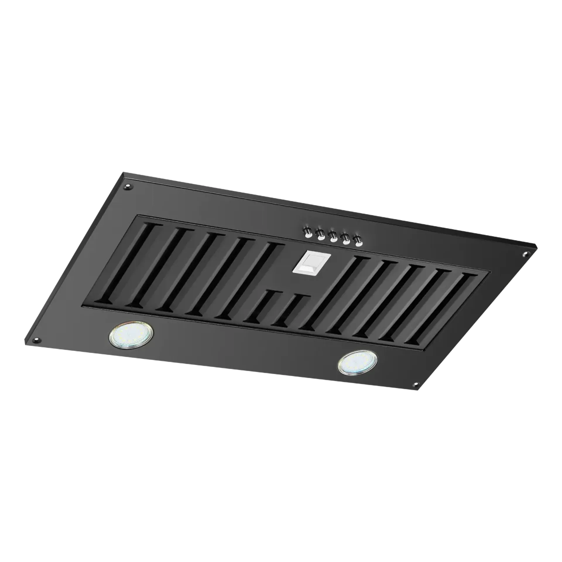 Schweigen 60cm Black Undermount Rangehood with On Board Motor SWU-6B