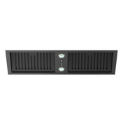 Schweigen 90cm Black Undermount Rangehood with On Board Motor SWU-9B