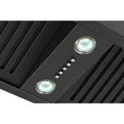 Schweigen 90cm Black Undermount Rangehood with On Board Motor SWU-9B