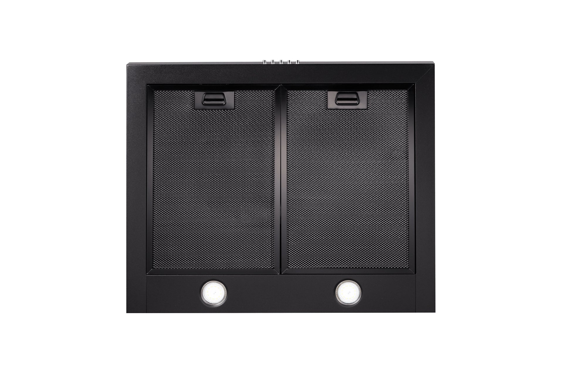 Schweigen 60cm Black Wallmount Rangehood with On Board Motor TRI-600B