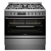 Westinghouse 90cm Freestanding Dual Fuel Pyrolytic Oven WFEP9717DD - Factory Seconds