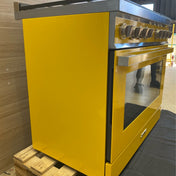Smeg 90cm Yellow Portofino Freestanding Oven CPF9GPYWA - Factory Seconds