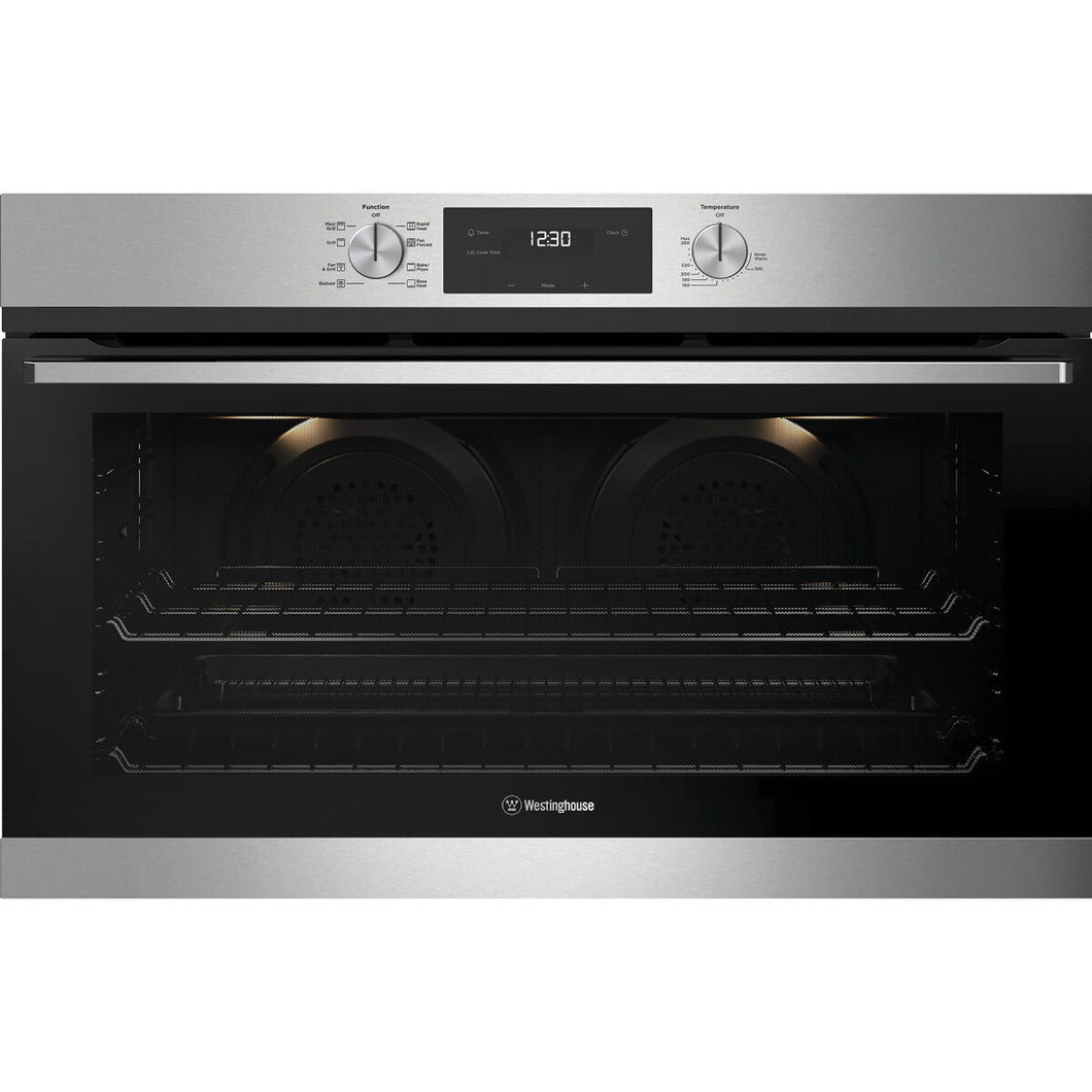 Westinghouse 90cm Stainless Steel Oven WVE9515SD - Factory Seconds Discount