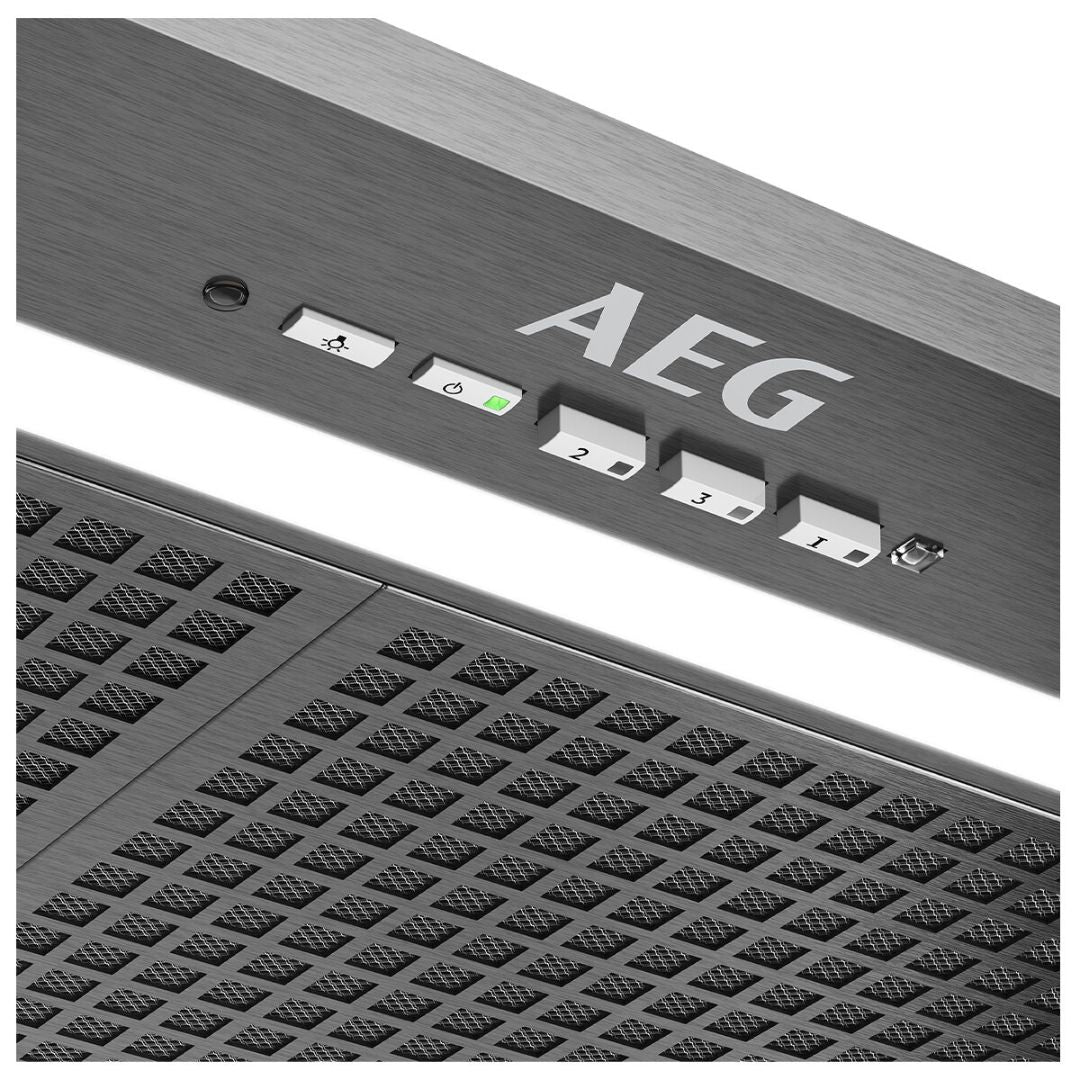 AEG 86cm Undermount Integrated Rangehood DGE7970HB - Factory Seconds