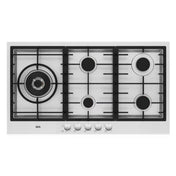 AEG 90cm 5 Burner Gas Cooktop HG90FX-MB - Ex Display