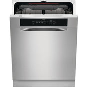 AEG 60cm Built Under Stainless Steel Dishwasher FFE73600PM - Factory Seconds