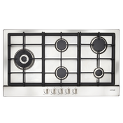 Artusi 90cm Gas Stainless Cooktop AGH91XFFD