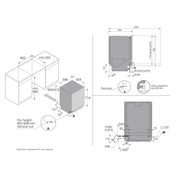 Asko Built Under Stainless Steel Dishwasher DBI766IQXXL.S.AU - Factory Seconds