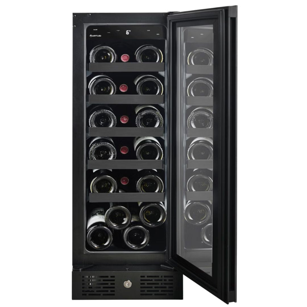 Artusi 18 Bottle Single Zone Wine Fridge AWC18BV