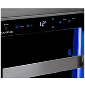 Artusi 38 Bottle Dual Zone Wine Fridge AWC36BV