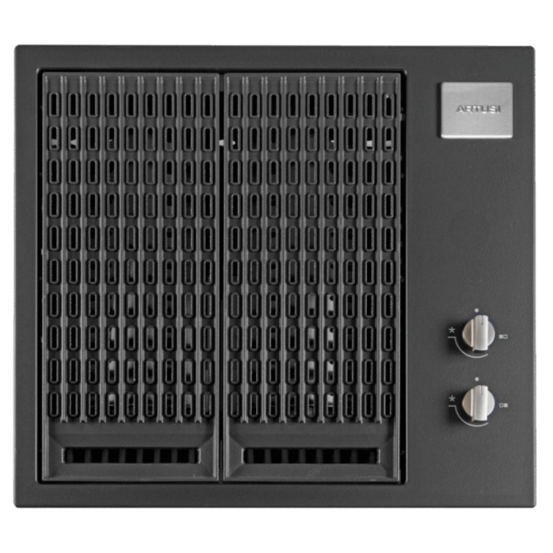 Artusi 60cm Matte Black Built-In BBQ ABBQ3MB