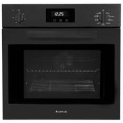 Artusi 60cm Multifunction Electric Built In Oven Matte Black AO6100MB