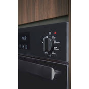 Artusi 60cm Multifunction Electric Built In Oven Matte Black AO6100MB