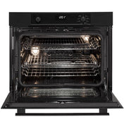 Artusi 75cm Matt Black Pyrolytic Oven AO750MBP
