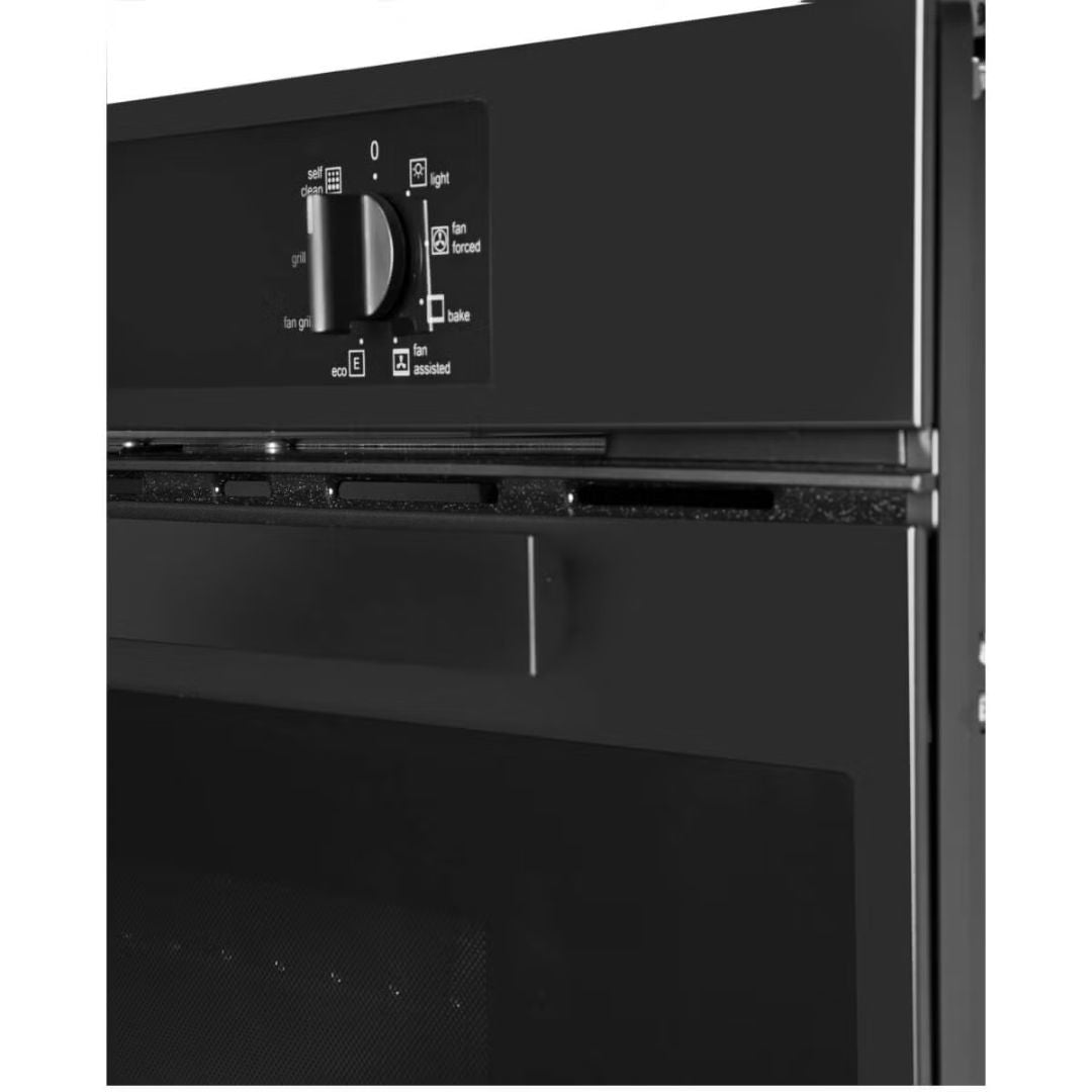 Artusi 75cm Matt Black Pyrolytic Oven AO750MBP