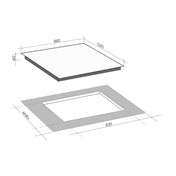 Artusi 90cm Induction Cooktop CAID9000W - Clearance