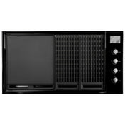 Artusi 104cm Gloss Black Built-In BBQ ABBQ1B