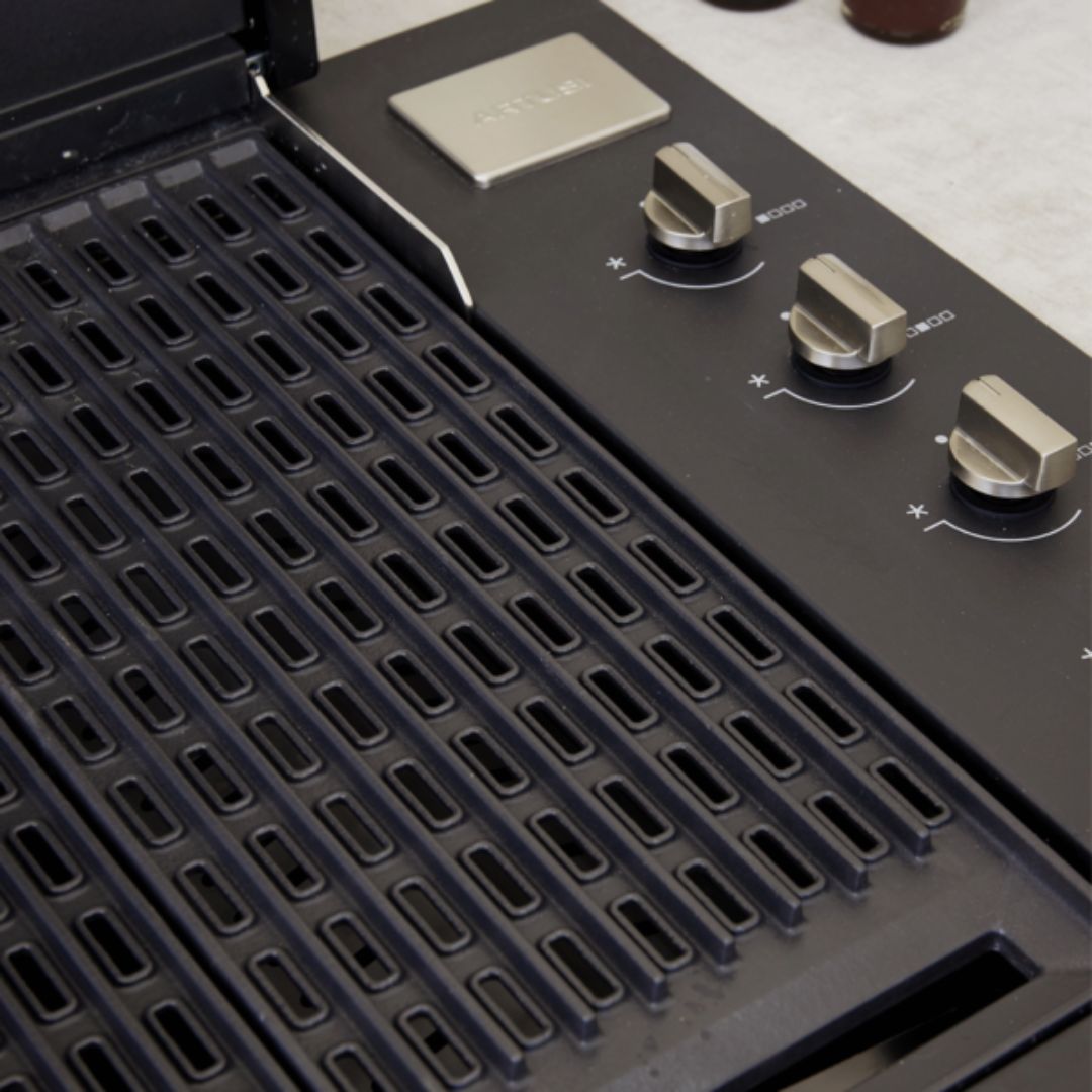 Artusi 104cm Matte Black Built-In BBQ ABBQ1MB