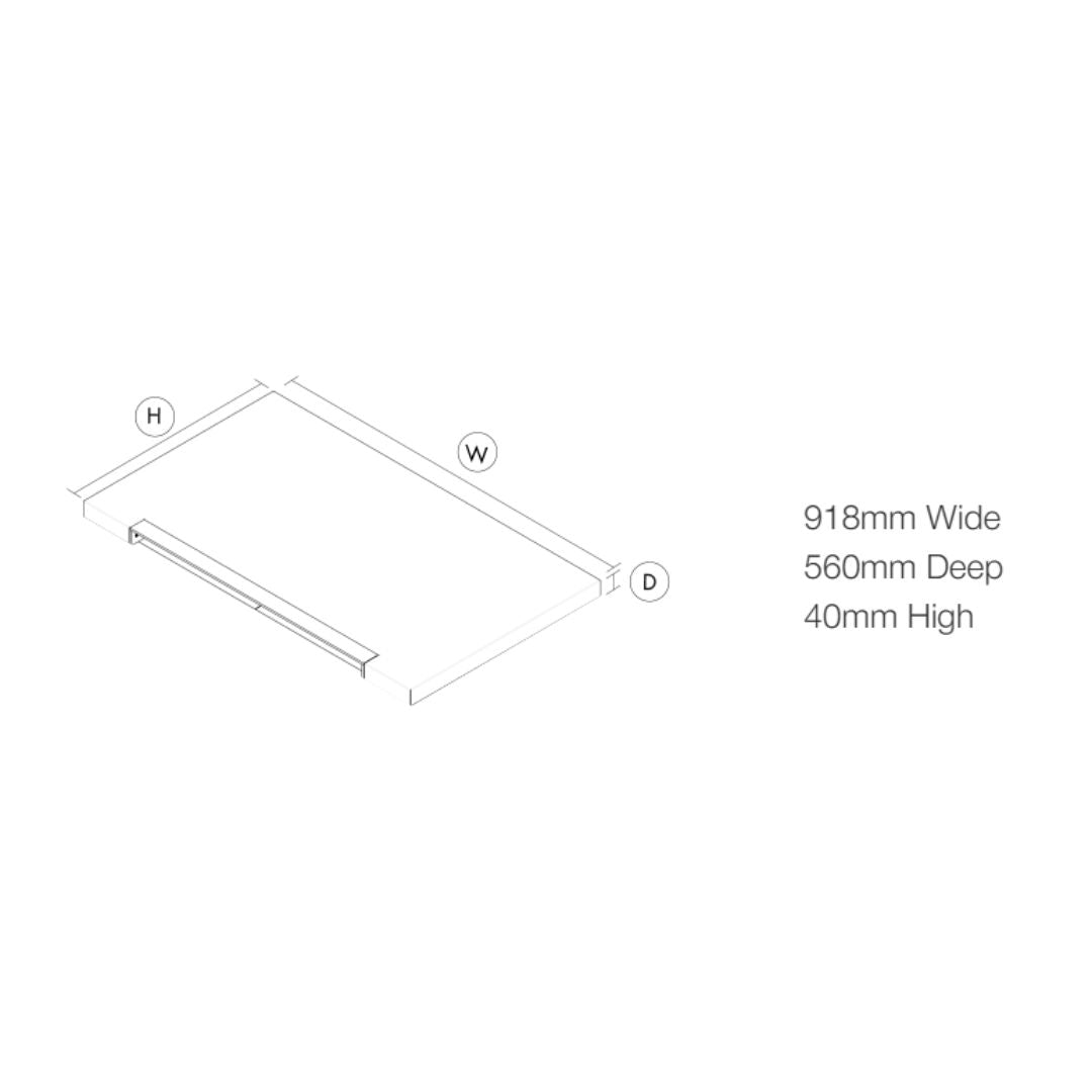 Artusi Matt Black BBQ Lid ABFLATMB