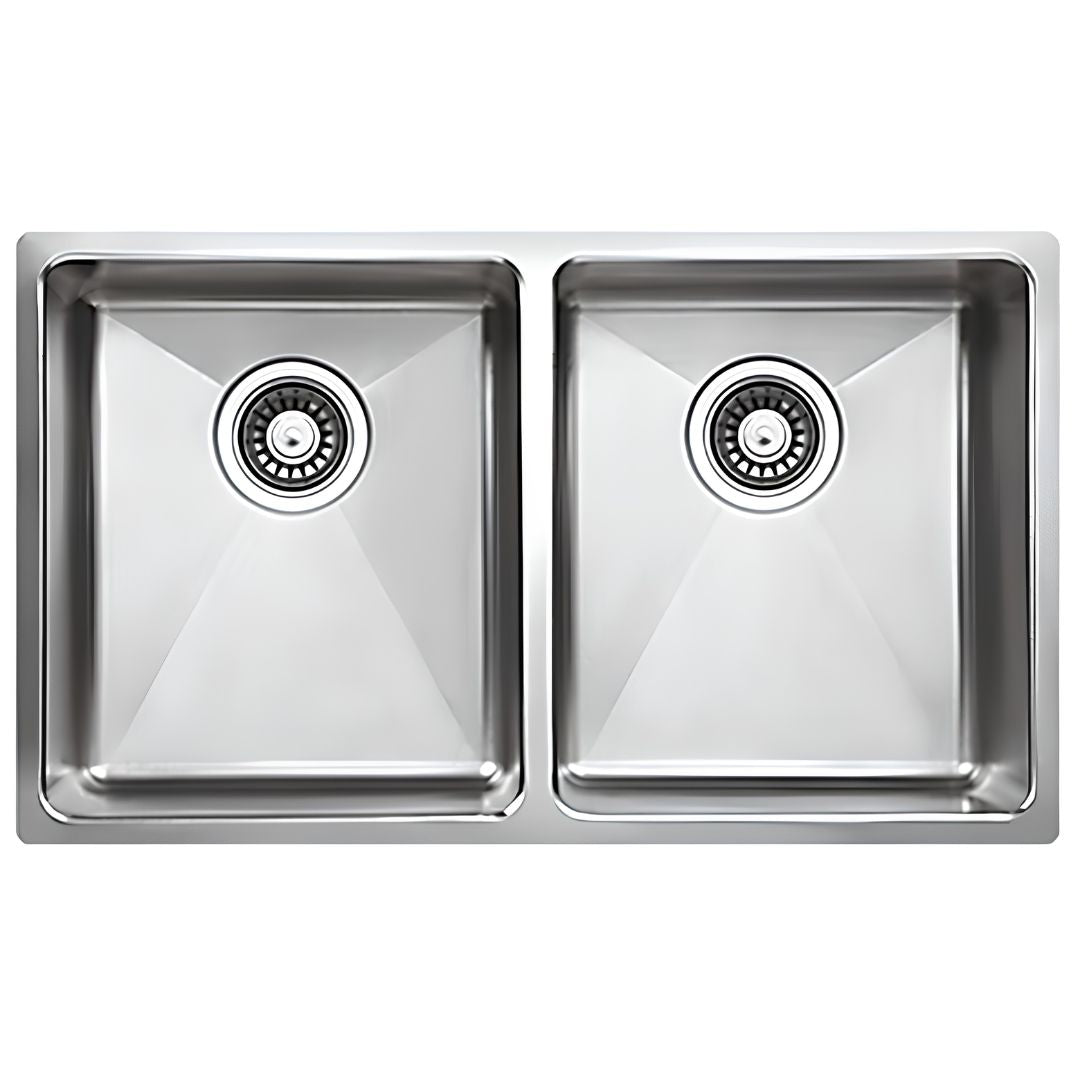 Artusi Double Bowl Sink FLEET