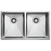 Artusi Double Bowl Sink FLEET