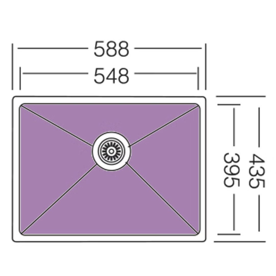 Artusi Single Bowl Sink REGENT