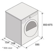 Asko 10kg Heat Pump Dryer T410HD.W.AU - Carton Damage
