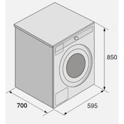 Asko 10kg Front Load Washing Machine W4104C.W.AU - Factory Seconds
