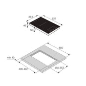 Asko 38cm Induction Cooktop HID352GC - Factory Seconds
