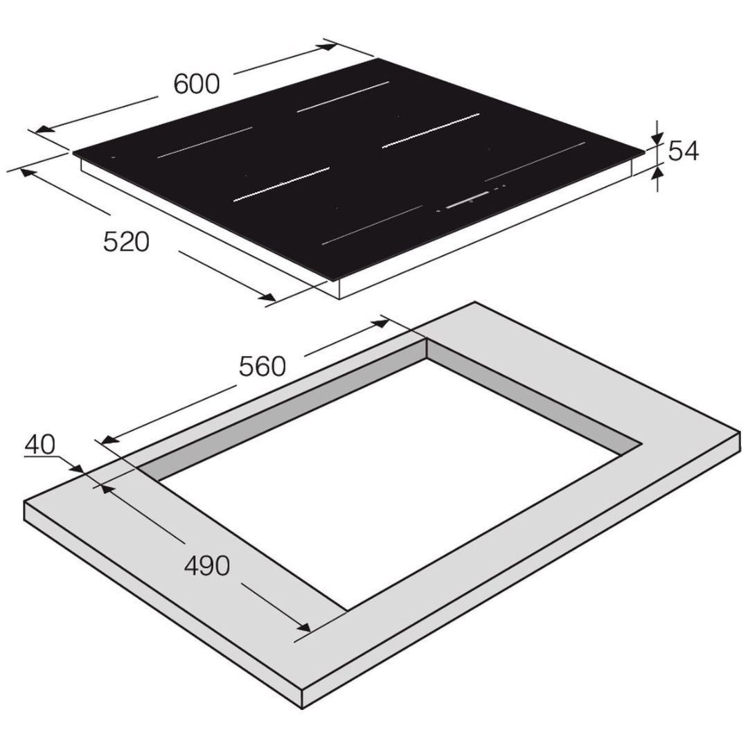 Asko 60cm Induction Cooktop HI1631G - Factory Seconds