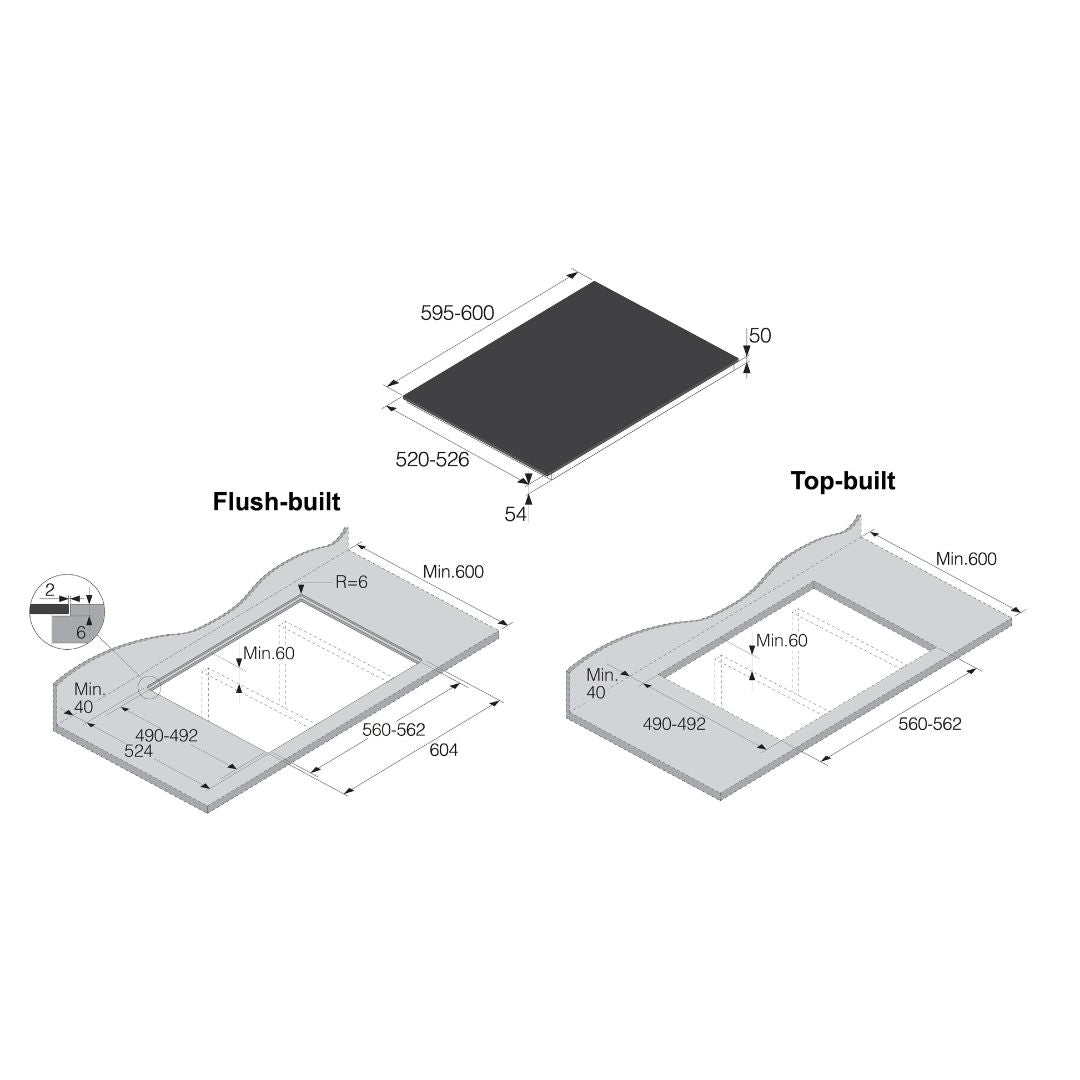 Asko 60cm Induction Cooktop HI2642FBG1 - Factory Seconds