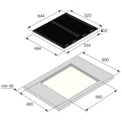 Asko 65cm Pro Series Induction Cooktop HI1655G - Factory Seconds